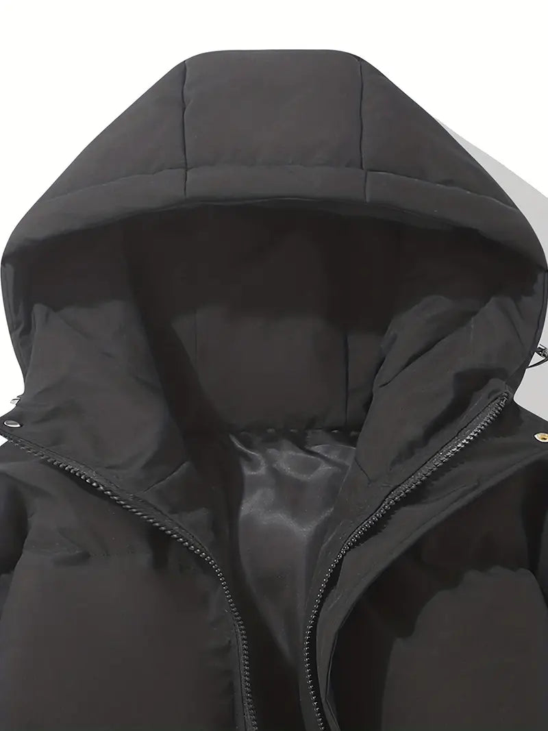 Flavie | Veste D'hiver Doublée avec Capuche