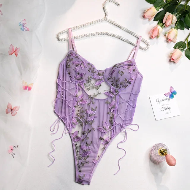 Vallier | Body Papillon Brodé