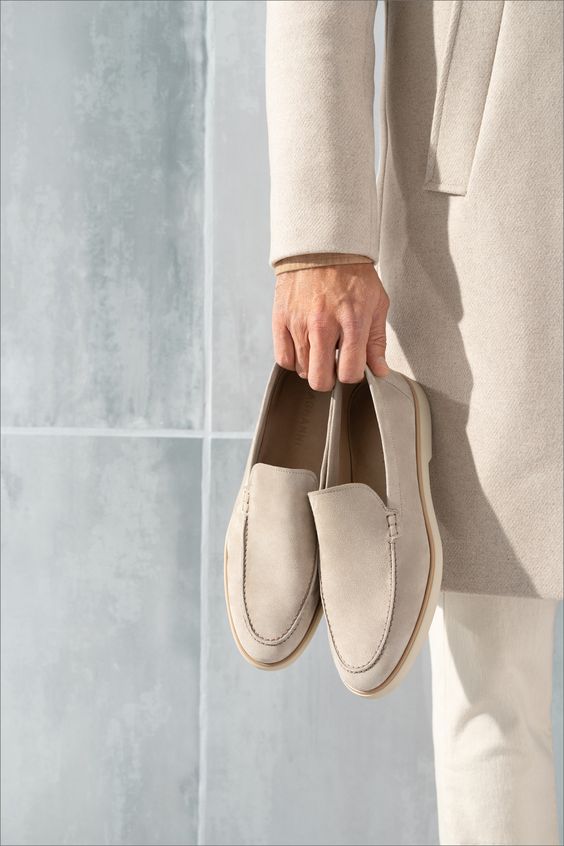 Louis | Mocassin En Suède Luxueux