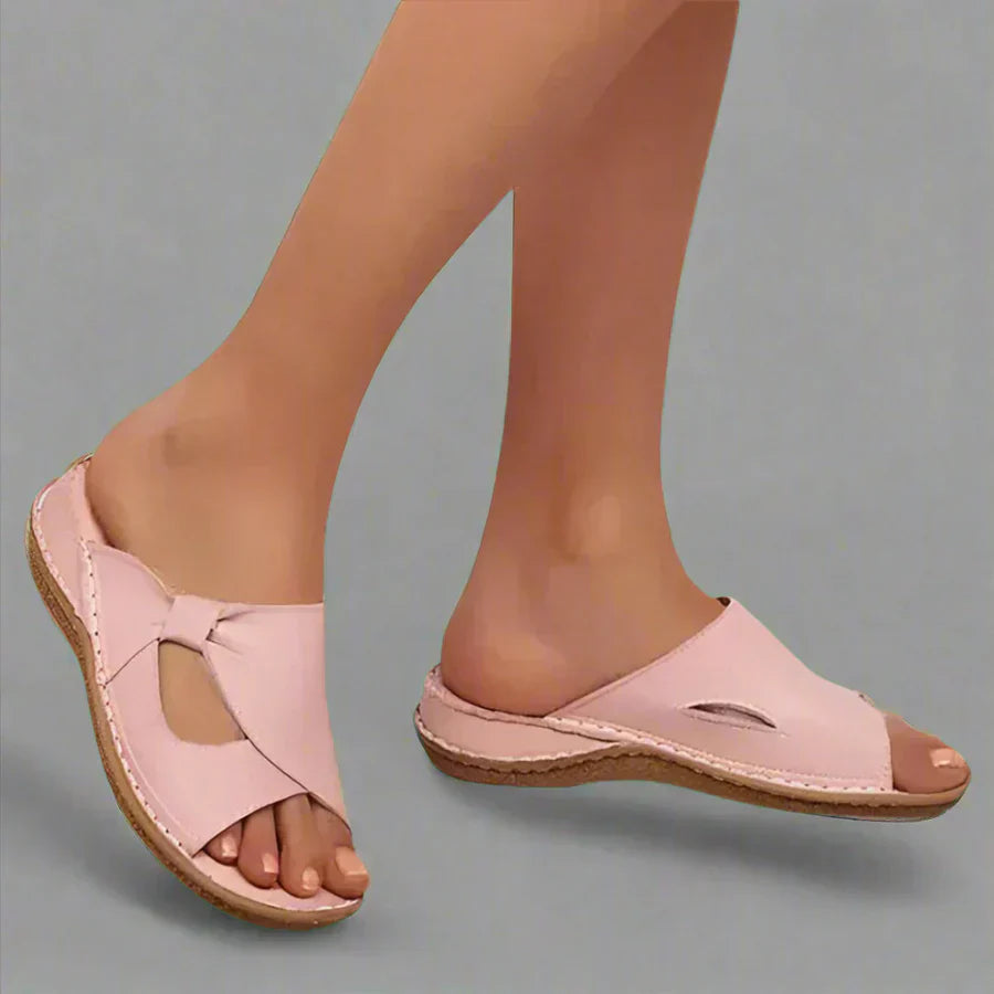 Eulalie - Sandales orthopédiques en cuir de première qualité