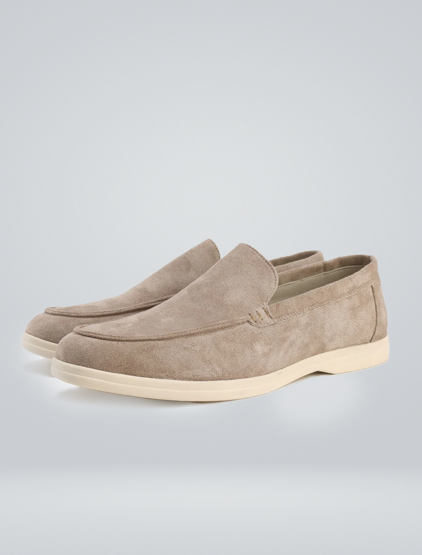 Louis | Mocassin En Suède Luxueux