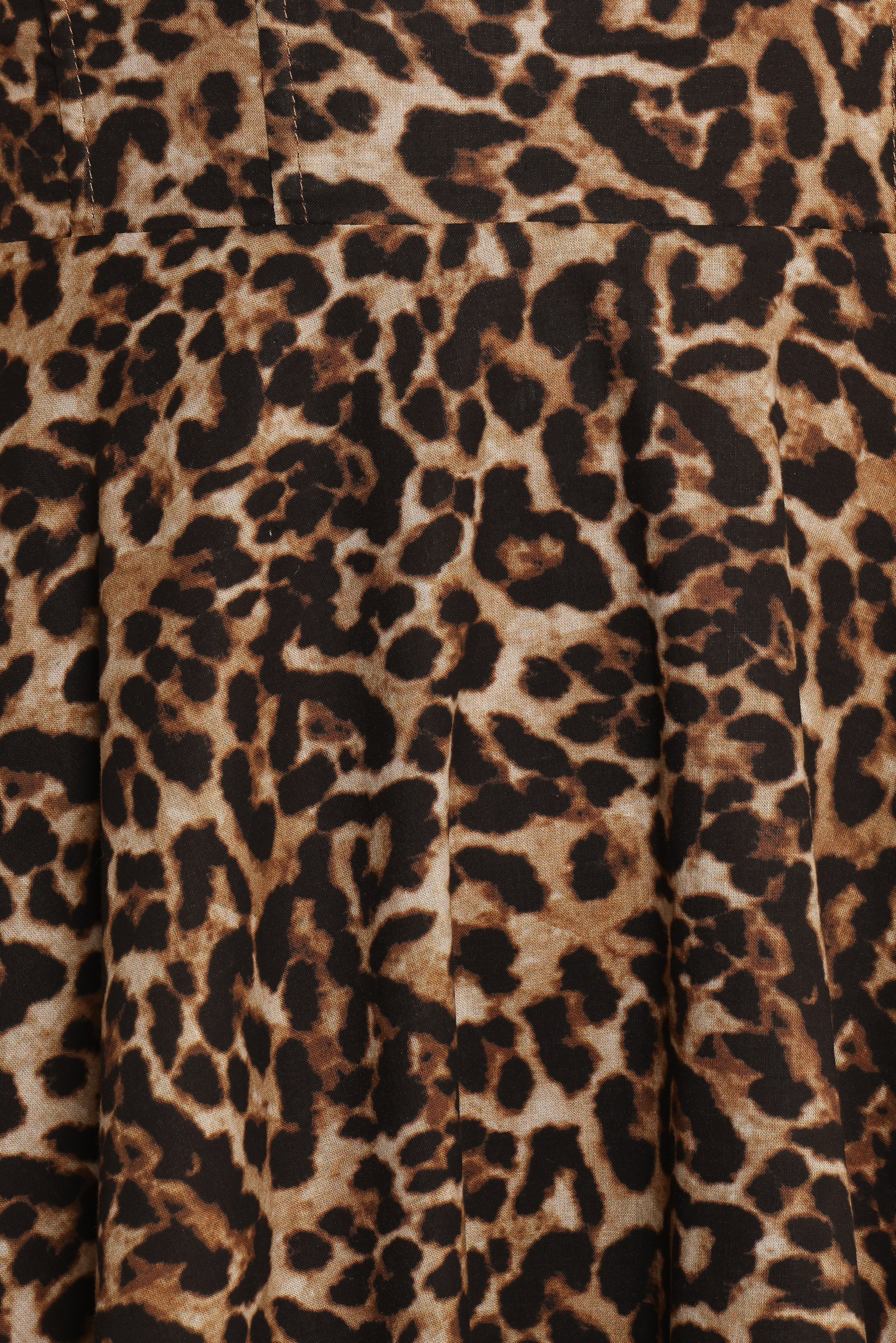 Léa | Robe Midi Léopard
