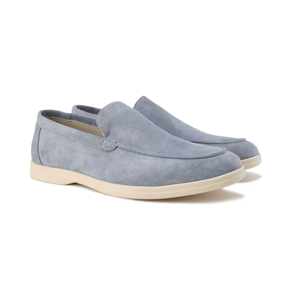 Louis | Mocassin En Suède Luxueux