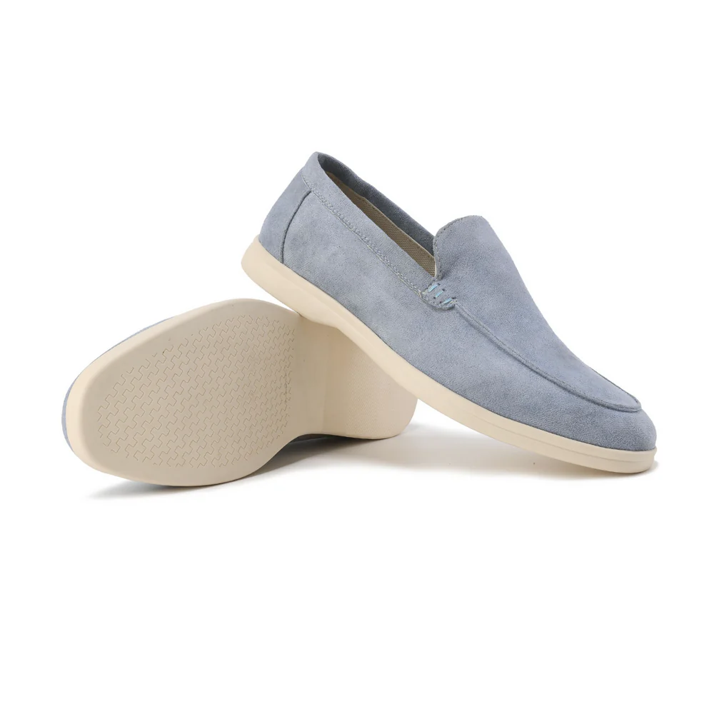 Louis | Mocassin En Suède Luxueux
