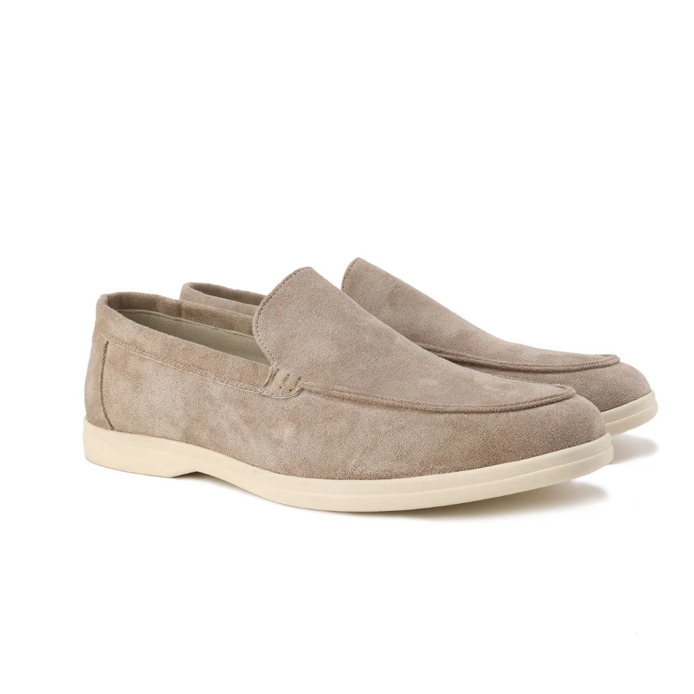 Louis | Mocassin En Suède Luxueux