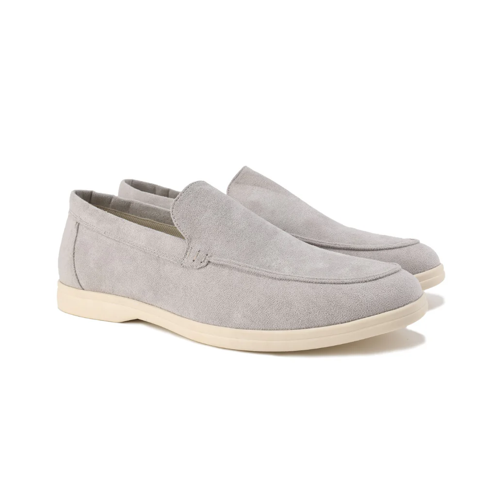 Louis | Mocassin En Suède Luxueux