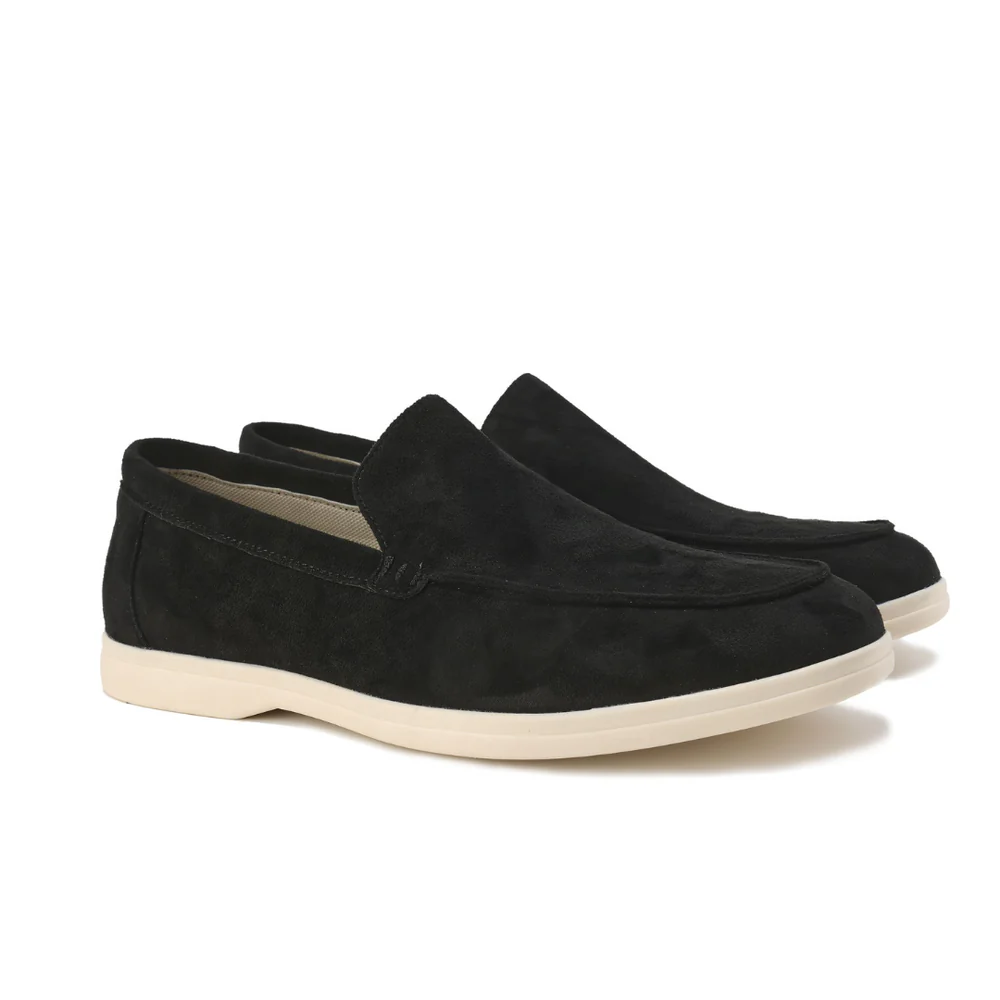 Louis | Mocassin En Suède Luxueux