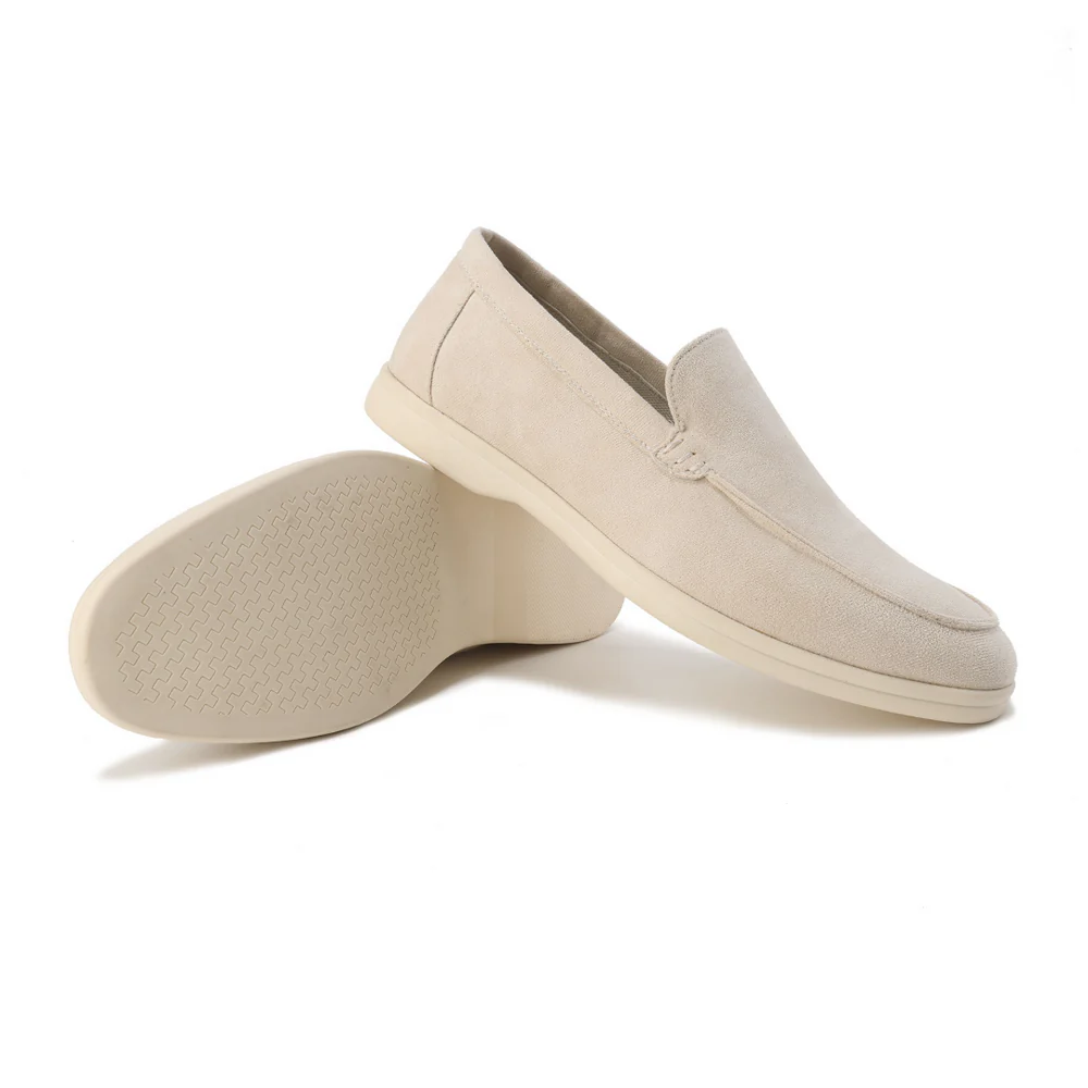 Louis | Mocassin En Suède Luxueux