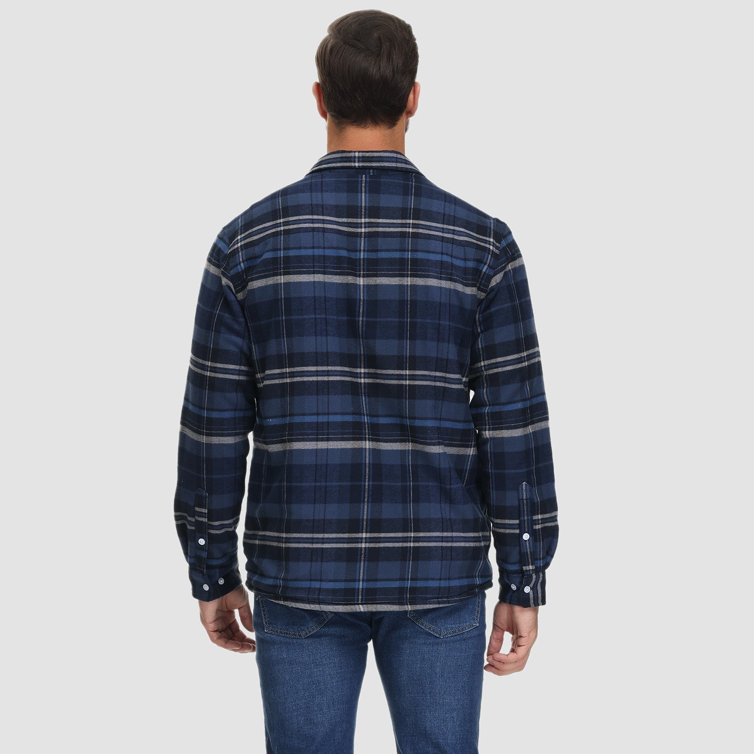Léonard | Veste À Carreaux Chaleureuse