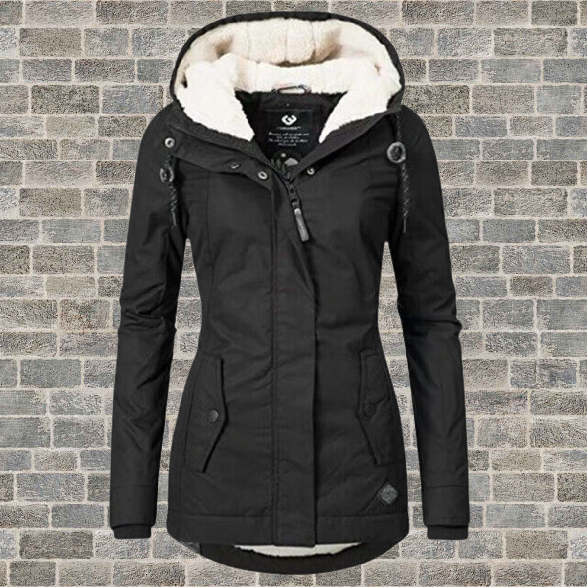 Jacqueline | Veste Confortable D'hiver Avec Sherpa
