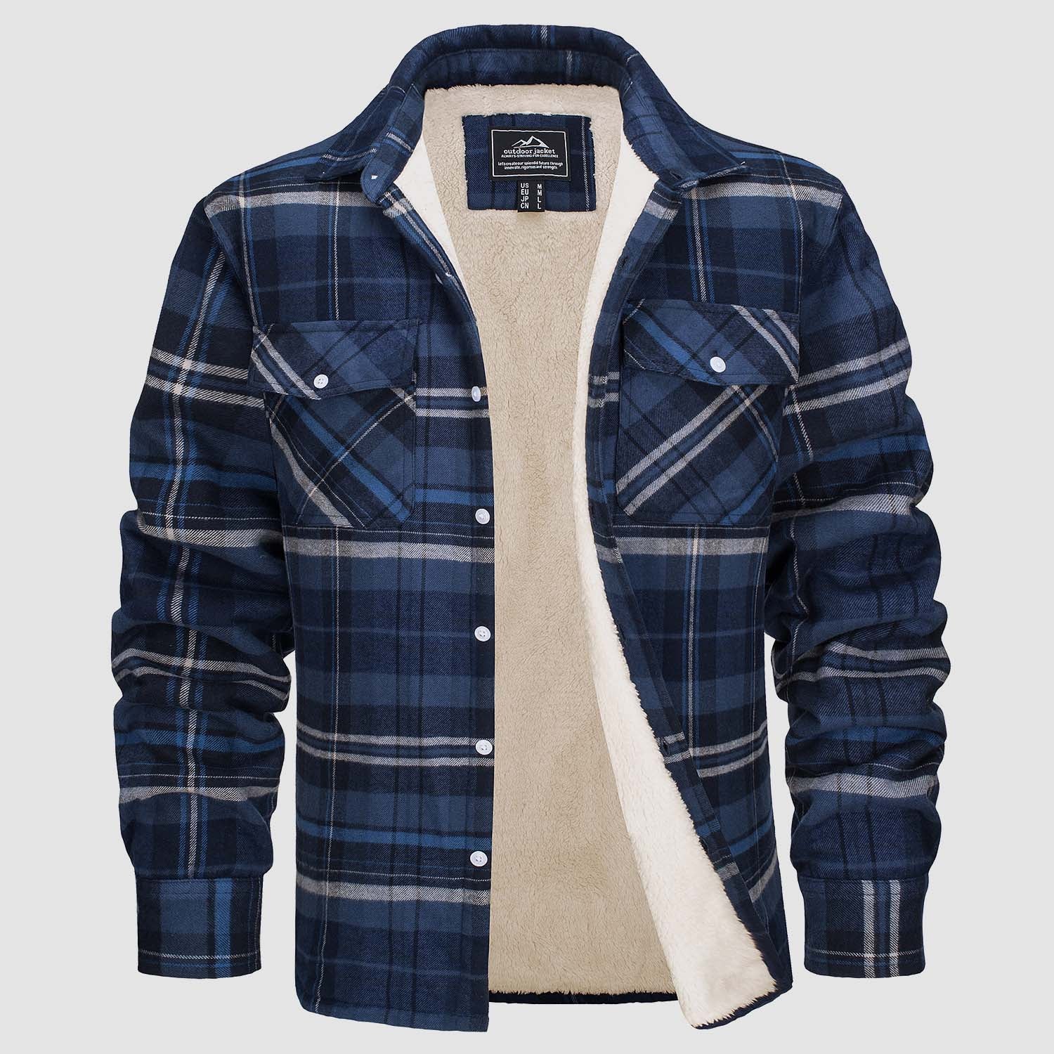 Léonard | Veste À Carreaux Chaleureuse